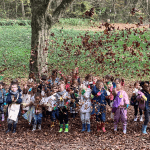 Sortie pédagogique en forêt pour les classes de maternelle de l’école Saint-Louis 