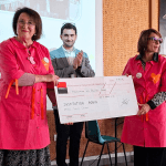 Remise de chèque à l’association « Les Blouses Roses » : un projet solidaire et interdisciplinaire