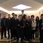 Nos étudiants du Lycée Hôtelier visitent les caves du Domaine E. Guigal